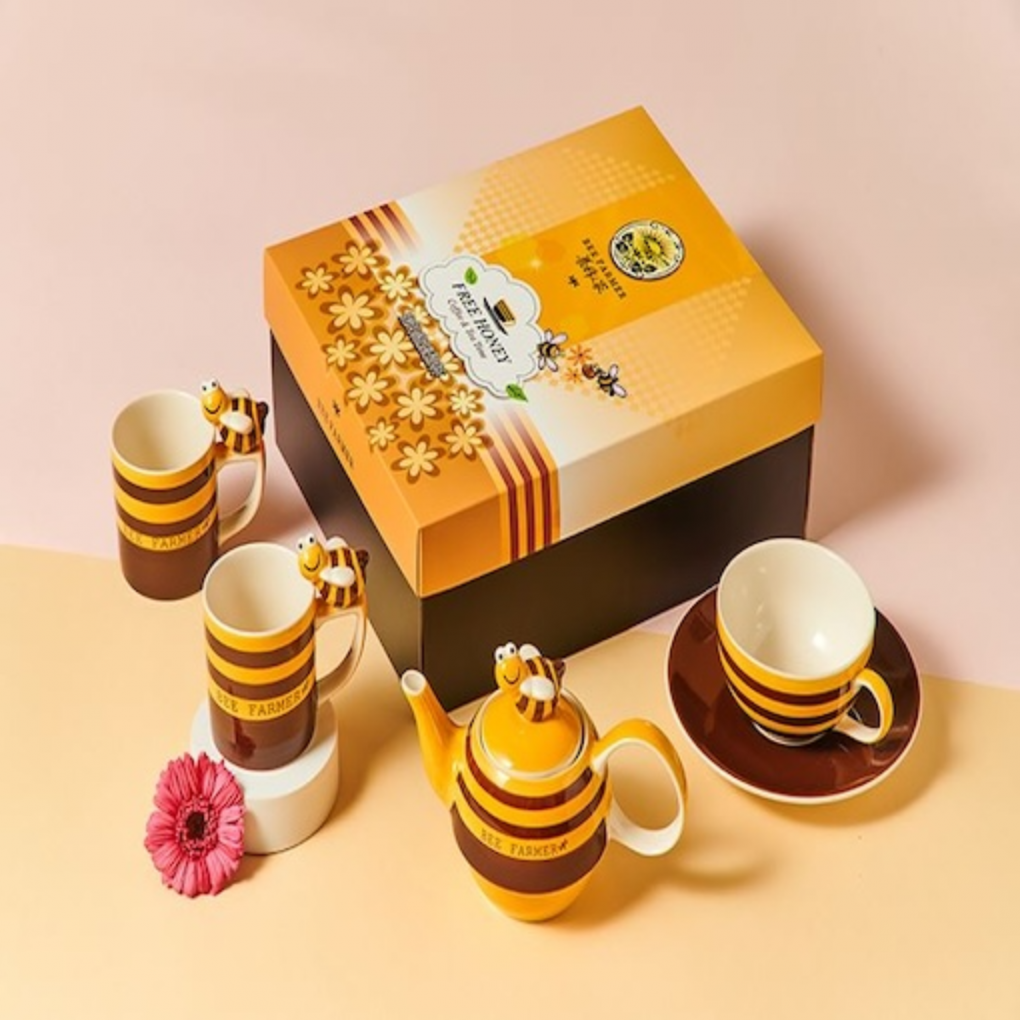 <span>文創杯B款</span>茶壺杯盤組